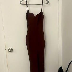 Babyboo Mayra Bandage dress burgundy in xs